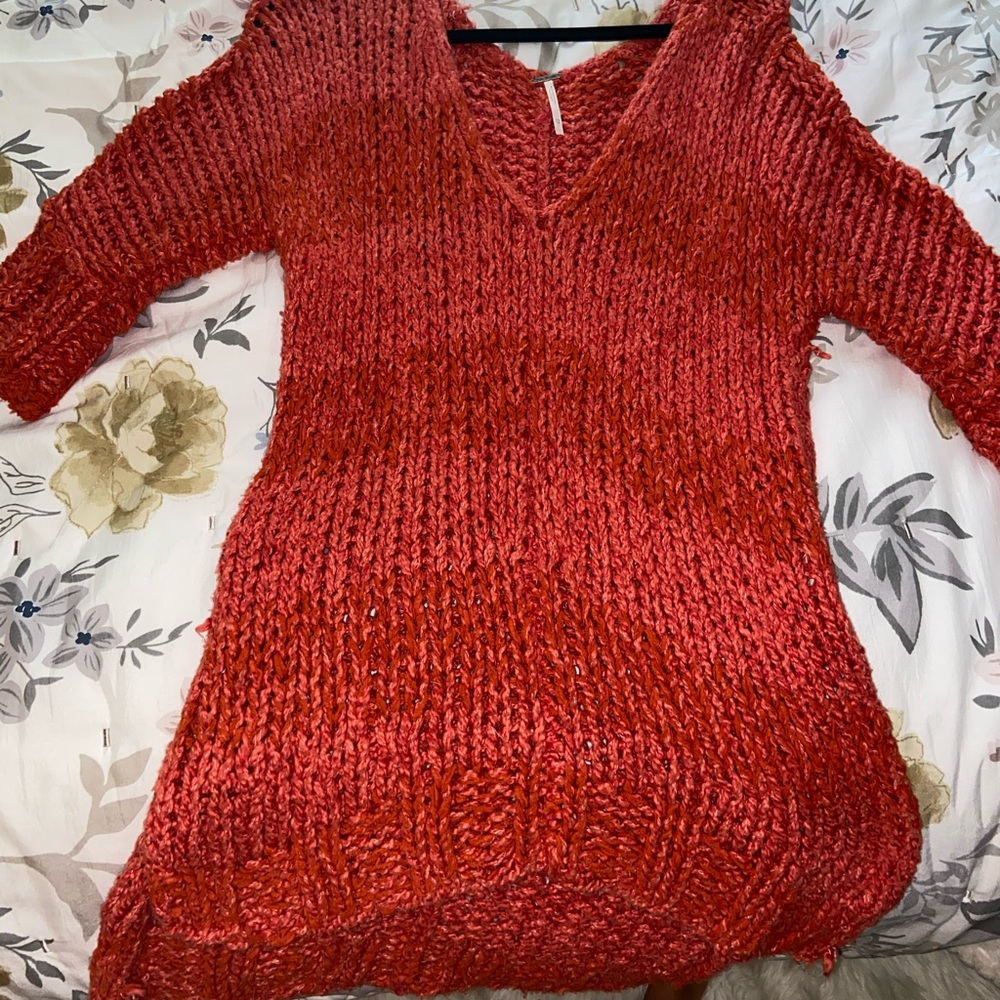 Free people short sleeve sweater